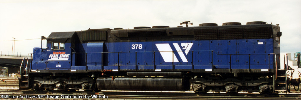 Montana Rail Link SD45 378